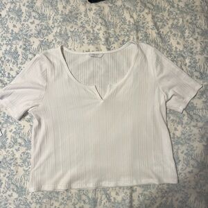 Lucky Brand White Crop Top